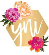Gold YNI logo mark